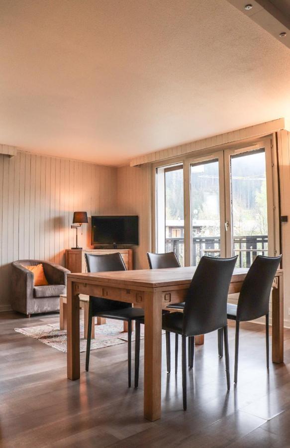 Appartement Lyret Centre Chamonix, Vue D'Exception Екстериор снимка